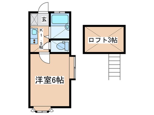 エルミタージュの物件間取画像